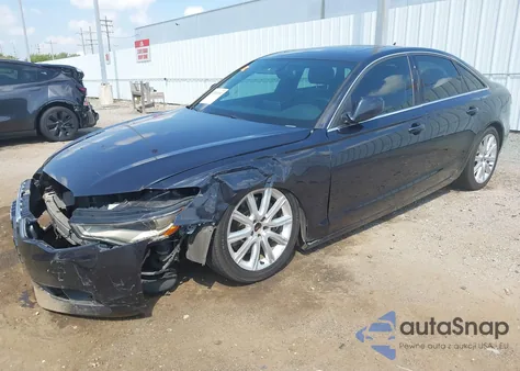 2014 Audi A6 2.0T Premium из США, поврежденный, VIN WAUGFAFC7EN047313